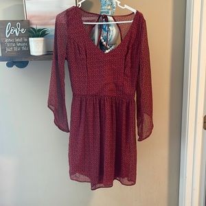 Gorgeous low back hollister dress. Worn twice, maybe.